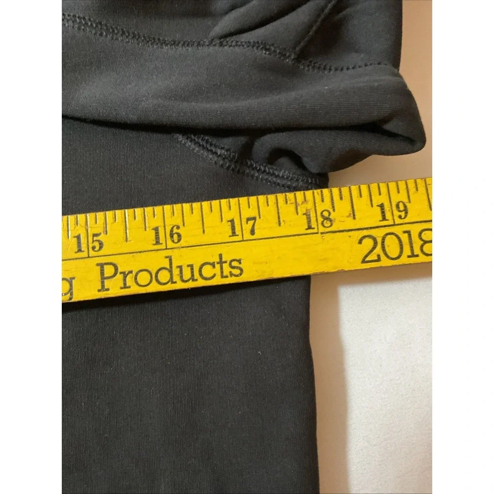 Athletic Works Childs Size L 10-12 Black And Green Hooded Jacket H36
